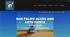 Desktop Screenshot of bluesandarts.com