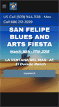 Mobile Screenshot of bluesandarts.com